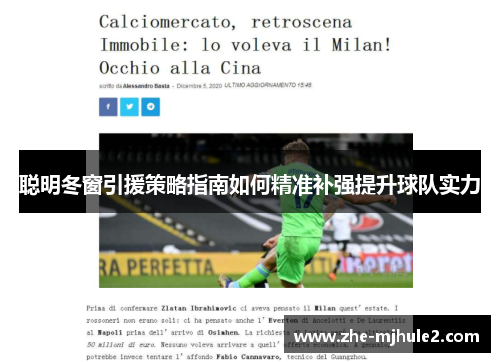聪明冬窗引援策略指南如何精准补强提升球队实力