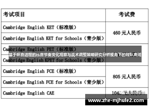 基于杯赛进程的比赛节奏变化观察与战术调整策略研究分析视角下的球队表现
